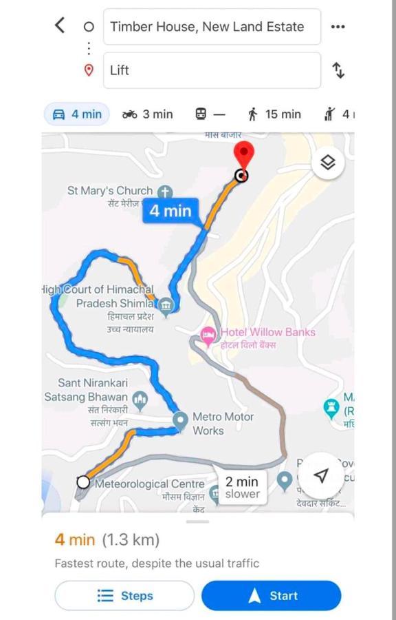 Mountain Zest-Simla Royale Near Mall Road-Free Pickup From Railway Station Simla Bagian luar foto